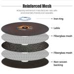 ODM 2.5mmx100mm Stainless Steel Cutting Blades For Grinder