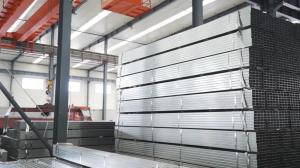 China Square Welding Galvanised Steel Profiles , 40x40mm Hot Rolled Profile wholesale
