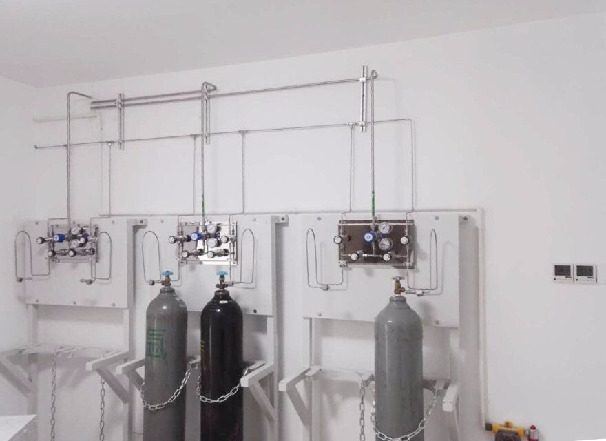 Semi - Auto S.S. Gas Changeover Panel For Nitrogen Gas 500 Psig Long Lifespan