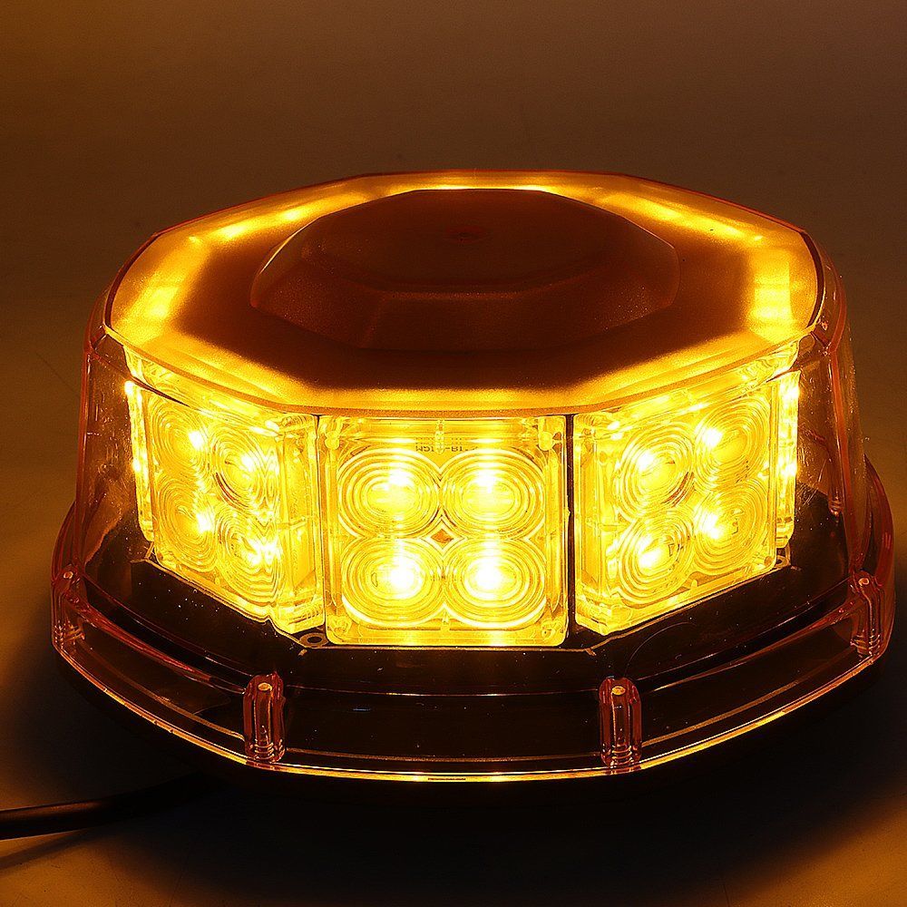 DIN Stem Base Type Amber Safety Strobe Beacon Light China Factory