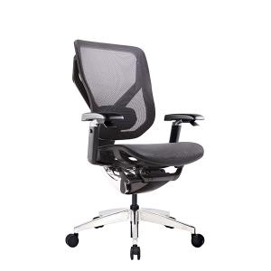 China Black Ergo Mesh Manager Chair Staff Office Chair Swivel Seating wholesale