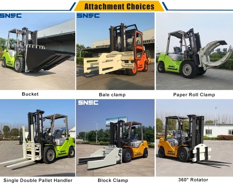 Triplex Tower 2ton 2.5ton 3ton 3.5ton Gasoline Gas Propane Montacargas Forklift