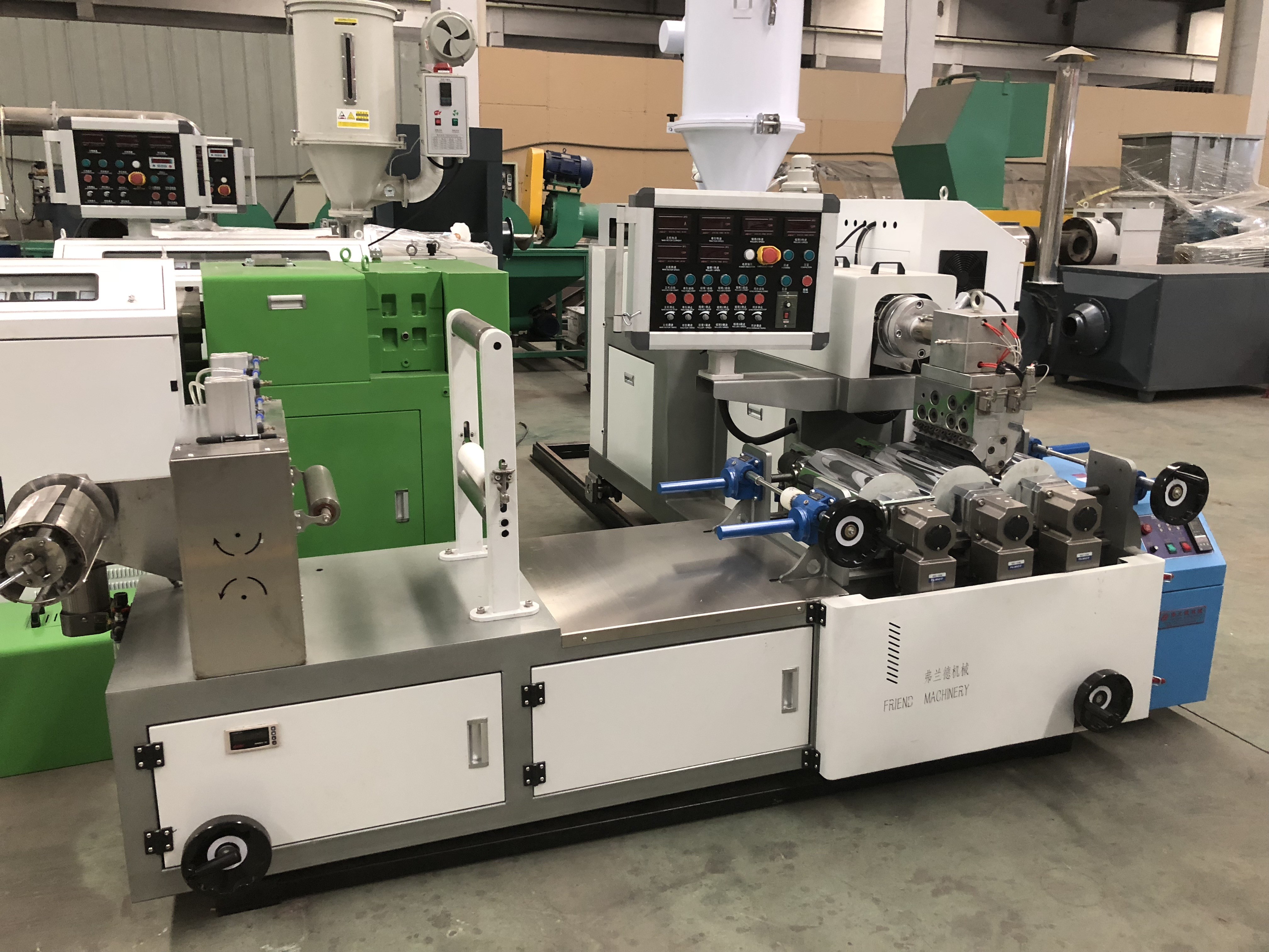 Laboratory Type Mini Plastic Sheet Extruder Machine 200kg/H