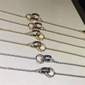 China C love bracelet 18k gold white gold yellow gold rose gold diamond bracelet Jewelry factory in Shenzhen, China wholesale
