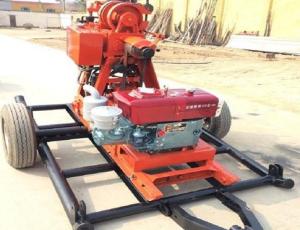 China Diesel Water Well Rotary Drilling Machine Geological Exploration Borehole wholesale