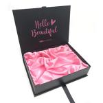Customized Magnetic Gift Box Cardboard Paper Wig Hair Extension Folding