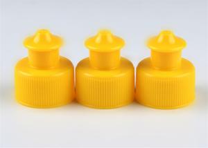 China Orange / Green / White Push Pull Cap , Hand Wash Bottle 24 410 Caps wholesale