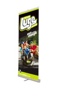 China Trade Show Retractable Banner Stands 85 * 200 Cm Classic Highlight wholesale