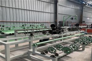 China Diamond Weave Netting 150m2/H Chain Link Fence Machine wholesale
