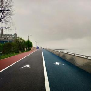 China Infilling Rubber Jogging Track wholesale