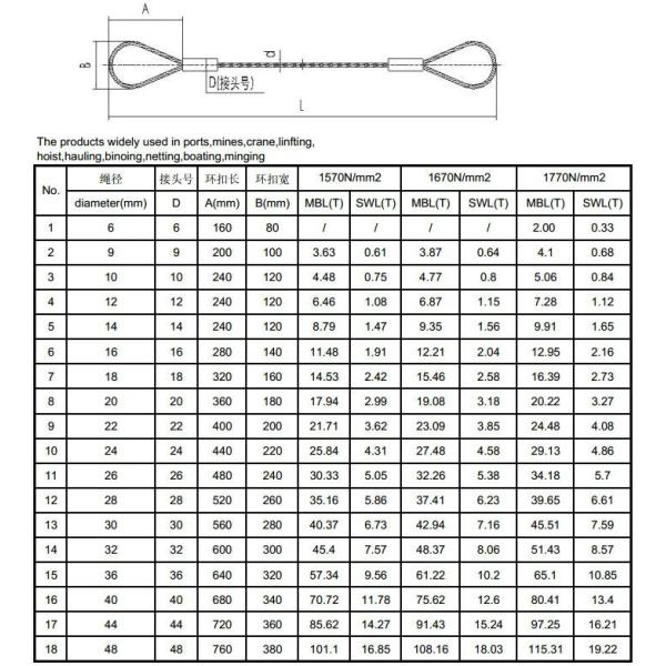 Soft Endless Steel Wire Rope Sling