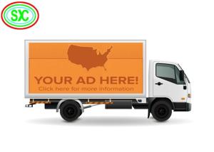 China Waterproof Mobile Truck Led Display , Hd Advertisement Led Mobile Billboard wholesale