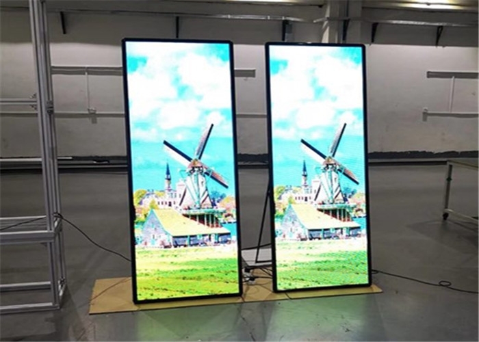 16000dots/Sqm Portable Poster Display Front Service Bracket Type For Shopping Malls