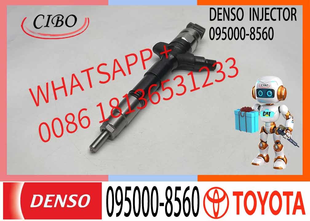 095000-8560 Common Rail Fuel Injector 095000-8560 095000-8290 23670-30370 23670-0L050 for Toyota Hilux 1KD-FTV for Denso