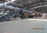CE Plastic Recycling Crusher , 2000kg/H PET Bottle Recycling Line