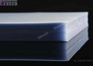 China Strong Adhesion Level Pvc Overlay Film For Smart Card Production wholesale