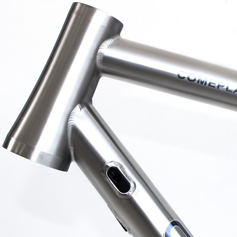 Ti Road Bike Frame Titanium Gravel Bike Frameset Tapered Headset 142mm