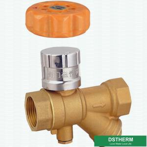 China HVAC System PN25 Thread Lockable Brass Radiator Valve wholesale