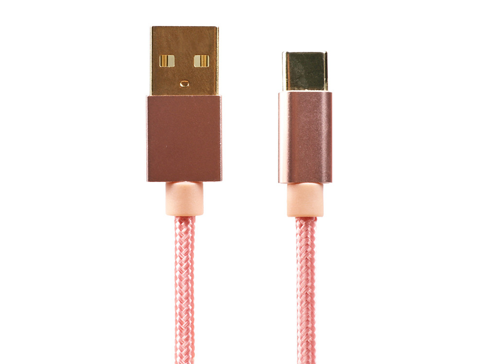 Nylon Braid Durable Usb C Extension Cable Charger Cord For Smartphone Durable