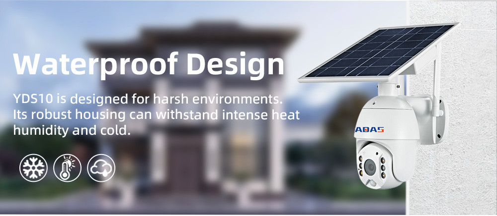 1080P LTE Cellular Home Security Camera 4G 2MP Pan And Tilt Solar PTZ Camera