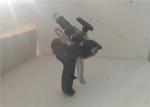 Black Polyurea Polyurethane Spray Gun For Waterproof Construction