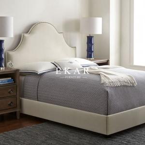China Luxury Girls Linen Adjustable Bed Frame and China King Size Bed Dimensions wholesale