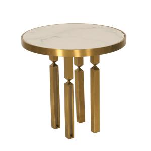China Living Room Small Stainless Steel Outdoor Side Table wholesale
