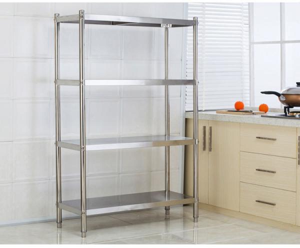 Collapsible Stainless Steel Display Racks / Storage Supermarket Heavy Duty