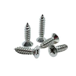 China Recessed Metal Screw Fasteners Countersunk Head Powder Coating ODM wholesale