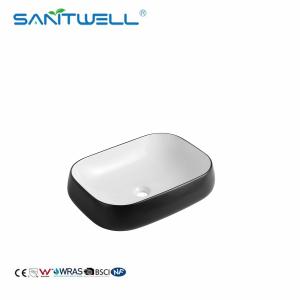 China Chaozhou Ceramic Basin Washing Basin Above Counter Basin Ultra Thin Edge Bathroom Art Basin wholesale