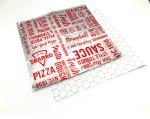 Colored Laminated Aluminum Foil Hamburger Wrapping Paper Fleixble Packaging
