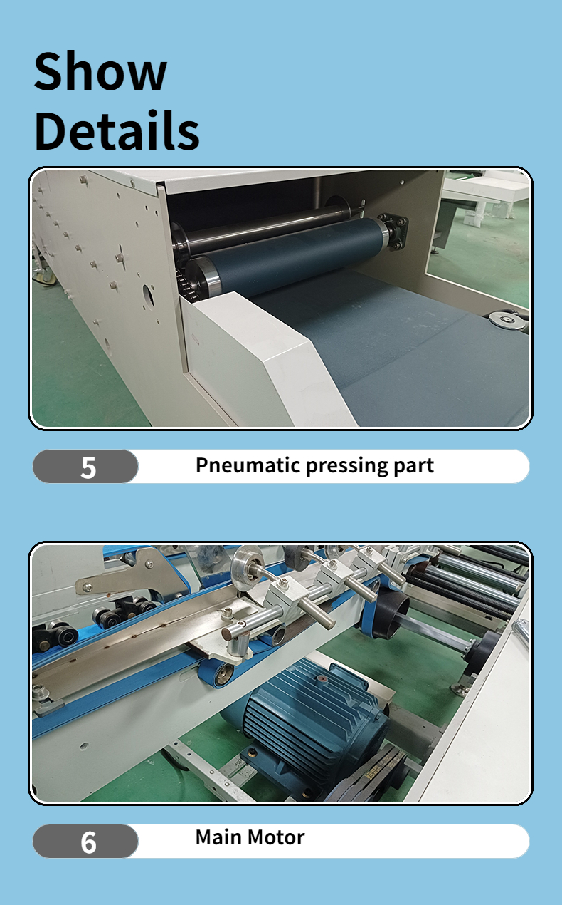 Water Soluble Cold Glue CQT 800 Box Folding Gluing Machine for Wood Packaging Needs