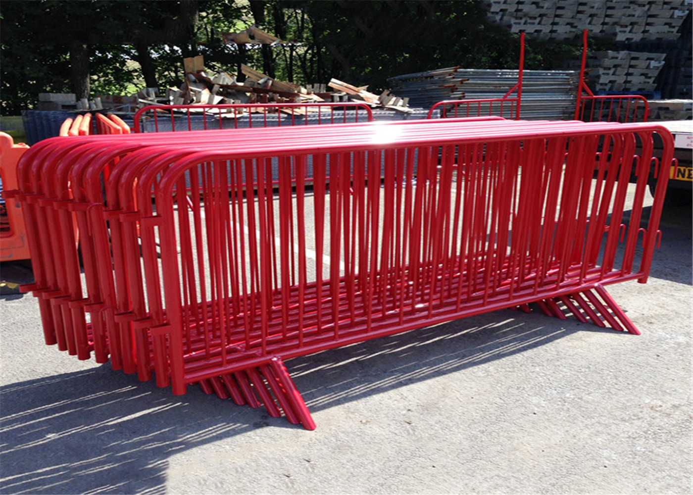 Customized Road/Traffic/Event Steel Crowd Control Barrier