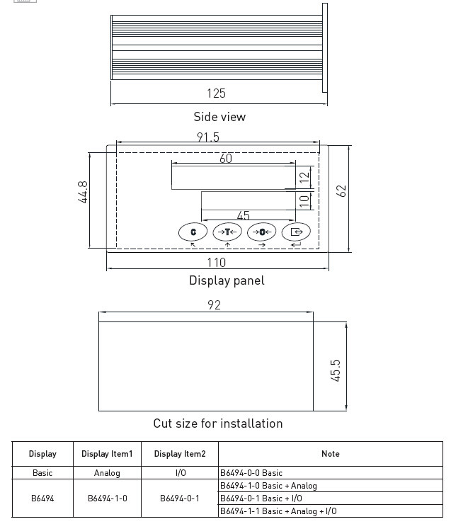 Multi Function Digital Weighing Indicator Load Cell Signal Display