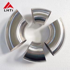 China 90 Degree Push Titanium Elbow Gr2 Pipe Fitting Bend wholesale