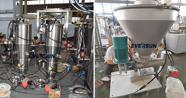 Screw Blade Seal Push Dry Powder Viscous Granule Material Machine
