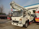 LHD / RHD Truck Mounted Access Platforms , Arm Lift Aerial Bucket Truck 16m