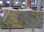 Tiger Yellow Granite Kitchen Countertops For Commercial / Residencial