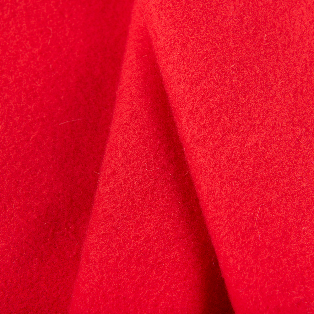 150d*144f Tricot Knitted Double Side Brushed Micro Fleece Polar Fleece Fabric For Jacket