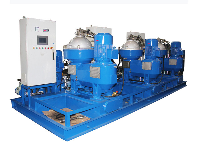 14000LPH 3-phase Oil Water Solid Centrfiugal Oil Separator Full Hydraulic