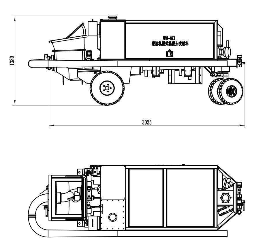 Shotcrete Machine Wet Concrete Spraying Machine Shotcrete Robot Wet Mix Concrete Sprayer