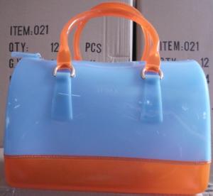 China 2013 Fashion Candy Handbags Bags Transparent PVC Leather Bags wholesale