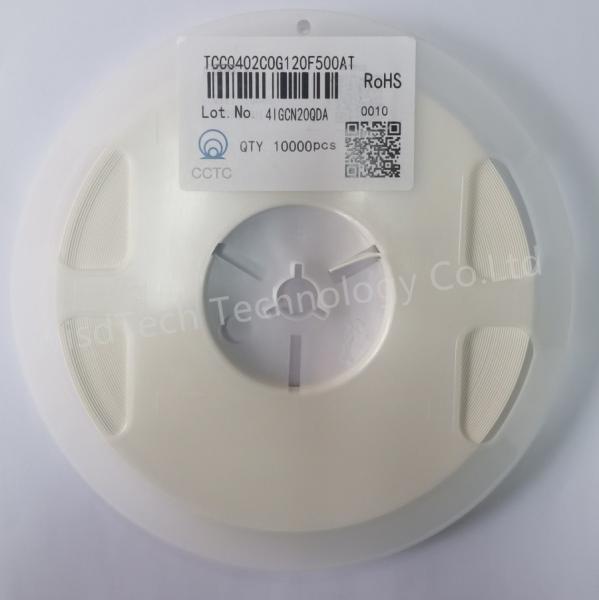 Ceramic Capacitors TCC0402X7R183K500AT Multilayer chip ceramic capacitor CCTC