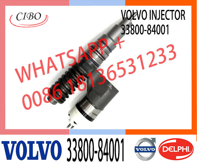 33800-84001 High Quality Hot Sale Common Rail Fuel Injection Diesel Fuel Injectors 33800-84001 For HUUNDRI D6CA