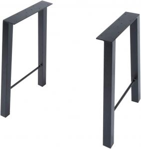 China 22 Inch Coffee Modern Metal Table Legs Contemporary Metal Dining Table Bases wholesale