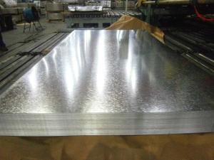 China Anti Finger Acrylic Coating Zinc Galvanized Steel Zero Spangle wholesale