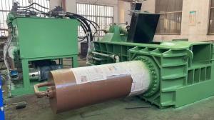China Top Turn Out Hydraulic Metal Scrap Baler Press Machine For Metal Copper Aluminum Steel Scrap wholesale