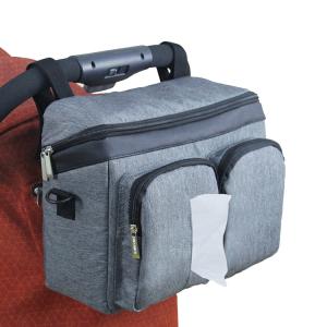 China Polyester Baby Stroller Hanging Storage Bag 2 in 1 wholesale