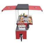 Self Priming Outdoor 350W Drum Brake BBQ Food Bike