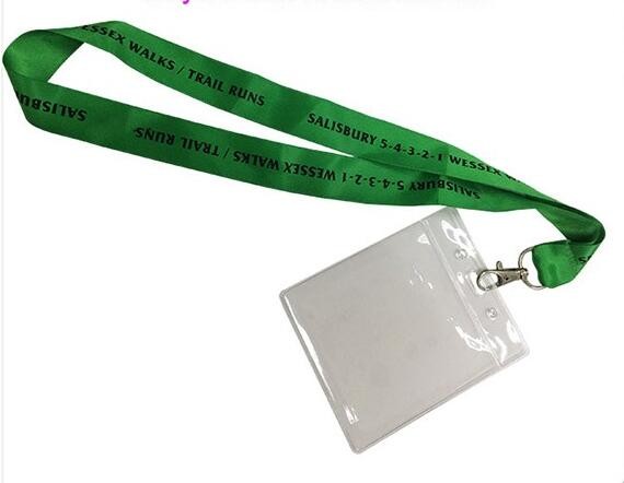 Safety Release Lanyard With Id Holder , Full Color Lanyards For Trade Show